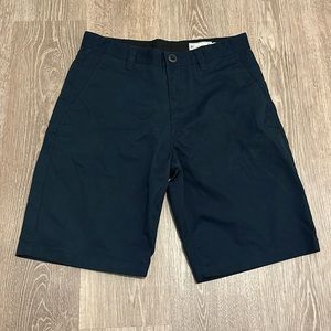Never worn Size 31 Volcom Navy Blue Shorts